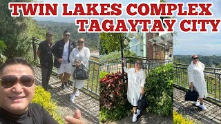 TWIN LAKES COMPLEX TAGAYTAY CITY tagaytay pasyaltayo twinlakes [upl. by Min]