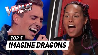 IMAGINE DRAGONS in The Voice PART 2  The Voice Global [upl. by Fredericka700]