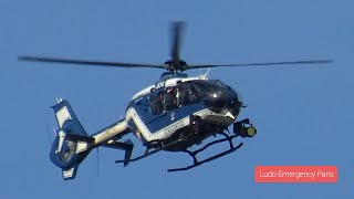 Hélicoptère de la Gendarmerie en Surveillance [upl. by Esiole715]