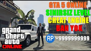 GTA V Online PC  Cheat Engine SINIRSIZ Level HİLESİ 2021  NO BAN  08022023 WORKING [upl. by Seira]