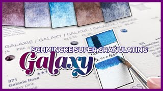 A close up look at Schminckes Super Granulating Galaxy colours [upl. by Bullivant569]