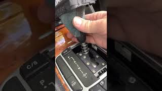 R230 SL500 shift knob removal [upl. by Eanahs885]