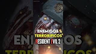 ENEMIGOS más TERRORIFICOS y PELIGROSOS en RESIDENT EVIL 2 REMAKE residentevil shorts remake [upl. by Ettesil]