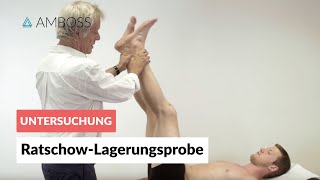 RatschowLagerungsprobe  AMBOSS Video  Lagerungsprobe nach Ratschow [upl. by Esirahs656]