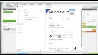 Rechnung schreiben mit MeineFaktura Rechnungsprogramm [upl. by Salena]