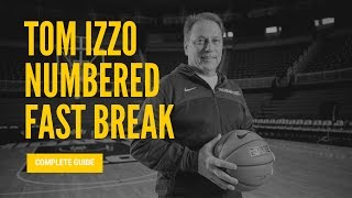 Tom Izzo numbered fast break  transition offense complete guide [upl. by Franciskus]