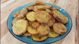 Fried Squash  The Easy Way  100 Year Old Recipe  The Hillbilly Kitchen [upl. by Stultz821]