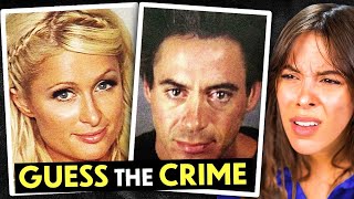 Can GenZ Match The Celebrity to The Crime  React [upl. by Cianca130]