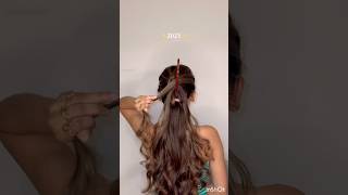 Try This Protective Ponytail Hack Tomorrow ✨🖤✨ hair hairstyle shorts longhair haircare [upl. by Dodge]