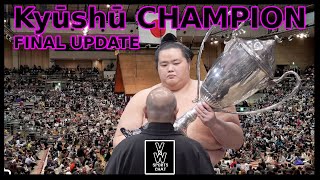 Exciting Sumo News The Crown Goes to a New Champion [upl. by Hufnagel]