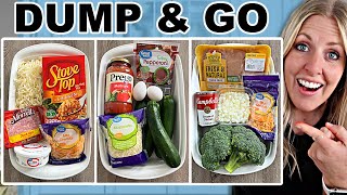 Dump and Go Casseroles  Super QUICK and EASY Casserole Dinners [upl. by Anama60]