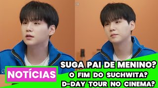 SUGA É PAI ACABOU O SUCHWITA E SUGA AGUST D DDAY TOUR NOS CINEMAS EM 2024 [upl. by Alimhaj]