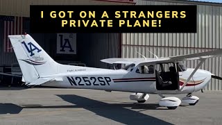 I Got on a Strangers Private Plane [upl. by Ezitram641]