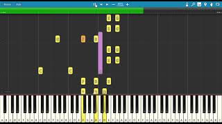 La complainte de la butte Patrick Bruel  Tuto Piano [upl. by Amil808]