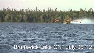 MNR Canadair CL415 Water Bomber [upl. by Prosser]