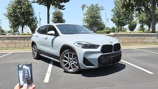 2022 BMW X2 sDrive28i Start Up Test Drive Walkaround and Review [upl. by Bain]