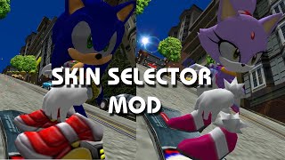 Sonic Adventure 2 Skin Selector Mod Release Trailer [upl. by Prouty916]