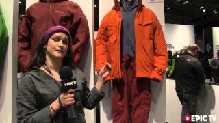 Snow Gear Review Arcteryx 2014 Macai Down Jacket at ISPO 2013 [upl. by Roselia131]