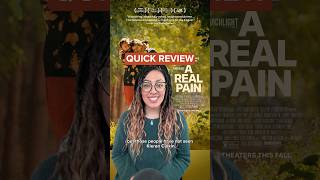 Jesse Eisenberg writes and directs but A REAL PAIN is Kieran Culkin’s movie quickmoviereview [upl. by Ayanat]