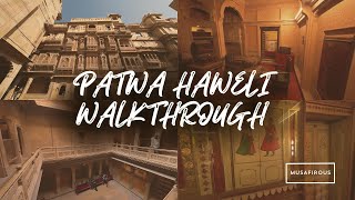 Patwa Haveli Walkthrough  Patwon Ki Haveli  Jaisalmer [upl. by Alyad175]