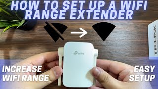 How to set up a WiFi Extender  Increase your WiFi Range  ANY WiFi Range Extender and Booster [upl. by Homere859]