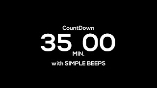 35 Minute Countdown Timer Challenge  Can You Beat The Clock [upl. by Claudetta]