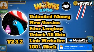 Worms Zone ioZona Cacing io m0d Apk V232 unlimited money [upl. by Kath857]