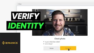 Binance Tutorial  ID amp Face Verification [upl. by Oznerol911]