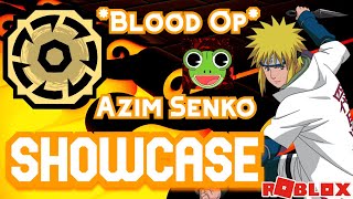 Shindo Life  Showcase Azim Senko 🔥 Nuevo Bloodline Rotisimo 🤯 [upl. by Ybrik]