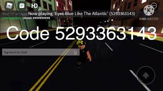 Roblox id for eyes blue like the Atlantic [upl. by Ilrebmyk]