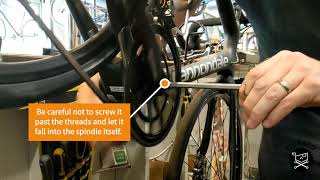 Removing Cannondale SI road crank [upl. by Anton680]