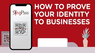 Prove your identity to businesses using SingPass Mobile [upl. by Ier]