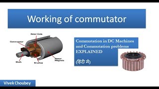 DC Machine में Commutator कैसे काम करता है जानिए हिंदी में [upl. by Canotas]