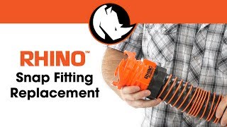 Rhino™ Sewer Hose Snap Fitting Replacement [upl. by Idette71]