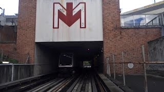 Time Lapse Métro de Lille  Ligne 1  Quatre Cantons  CHR BCalmette [upl. by Alikee]