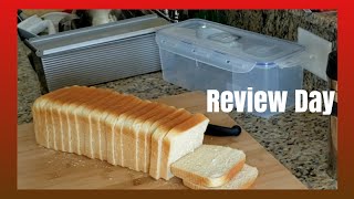 How to make The Perfect Loaf of Bread using Pullman Loaf Pan  Cutting slices by hand without guide [upl. by Tremayne]