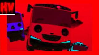 Tayo the Little Bus  Theme Song Horror Version 😱 [upl. by Haerle]