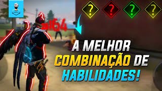 MELHOR COMBINAÃ‡ÃƒO DE PERSONAGENS NO FREE FIRE Rush suporte solo  Dicas free fire [upl. by Iago]