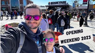 Hersheypark Opening Weekend 2023 [upl. by Monroe]