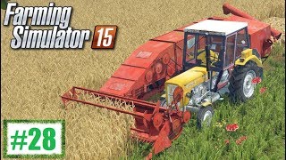 Kombajn Bizon Z020 Zagon  Farming Simulator 15 28 gameplay pl [upl. by Royden]