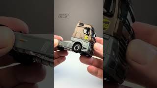 Mini GT MercedesBenz Actros UPS Truck 164 scale American Diorama Figurines asmrunboxing minigt [upl. by Gainer]