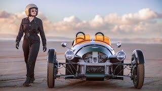 2023 New Morgan Super 3 Drags ThreeWheeler Into MidCentury Modern Age With JetInspired Styling [upl. by Gio438]