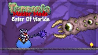 How To Defeat Eater Of Worlds In Terraria Master Mode [upl. by Allit259]