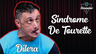 DILERA  EXPLICA COMO É TER SÍNDROME DE TOURETTE  Flow Podcast [upl. by Sabba]