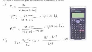 Tema 3 Productividad global PAU resuelto [upl. by Arras]