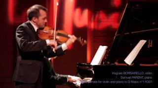 Borsarello Hugues  Parent Samuel Mozart Sonata [upl. by Ahsimal751]