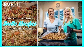 Easy Homemade Healthy Granola Recipe  Svelte [upl. by Fachini906]