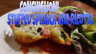 CONCHIGLIONI stuffed spinach and ricotta [upl. by Ilellan738]