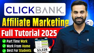 Clickbank Affiliate Marketing For Beginners  Full Tutorial 2025 [upl. by Alon484]