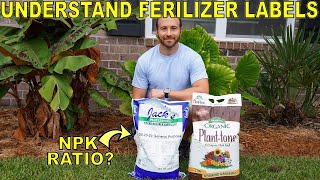 How To Read Fertilizer Labels And NPK Ratios [upl. by Terra]